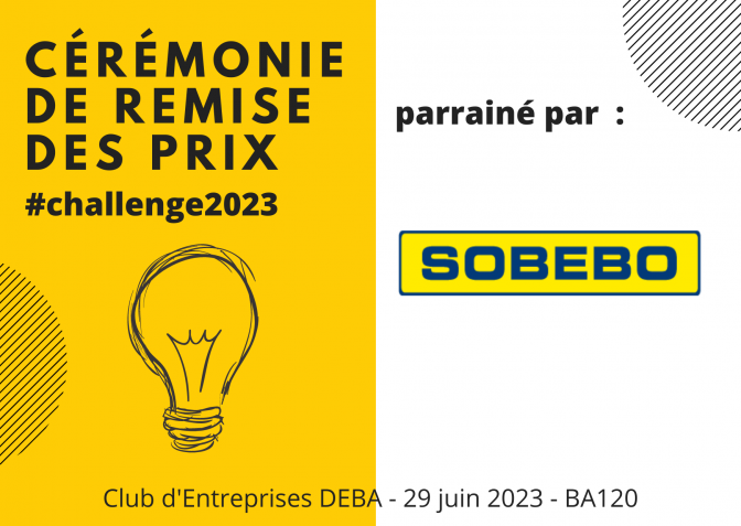 Les candidats du #challengeDEBA 2023 – Prix de l’environnement et développement durable