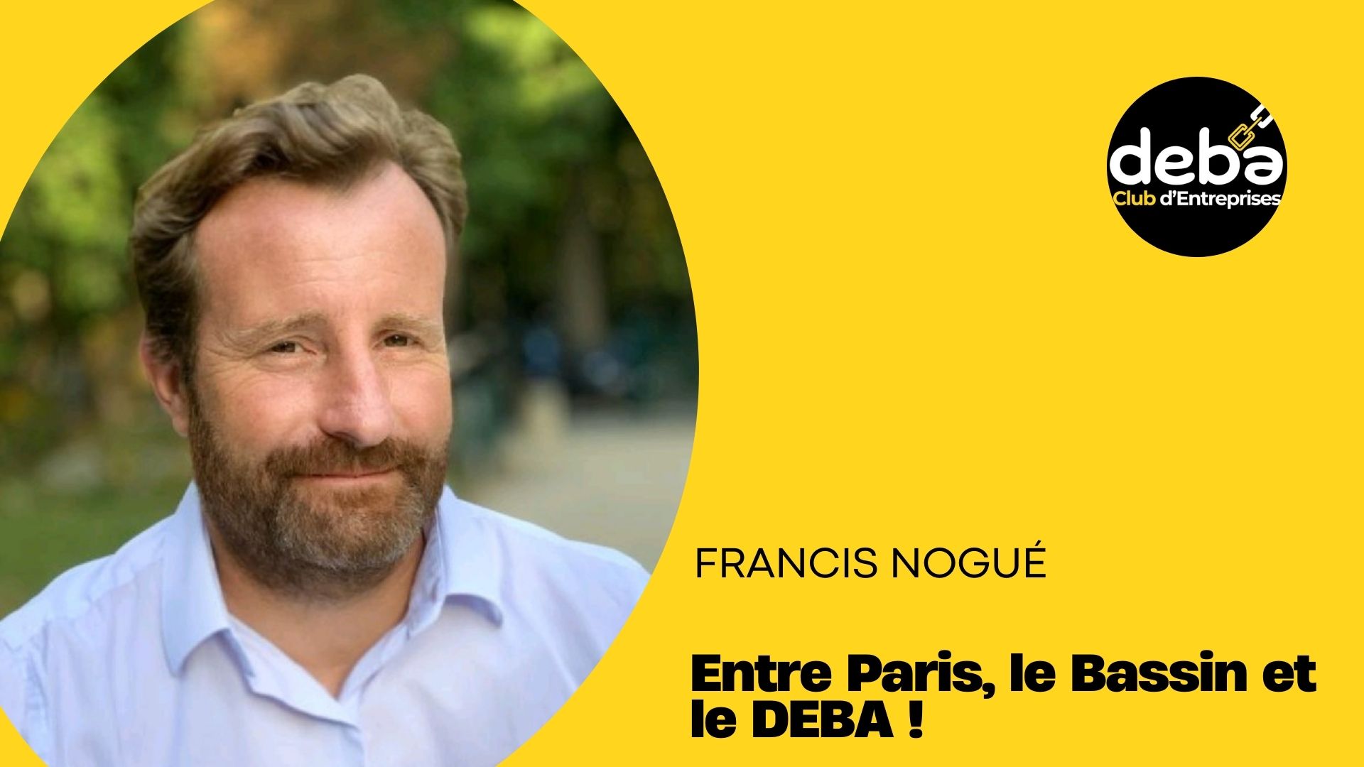 Portraits d'entrepreneur Francis Nogué