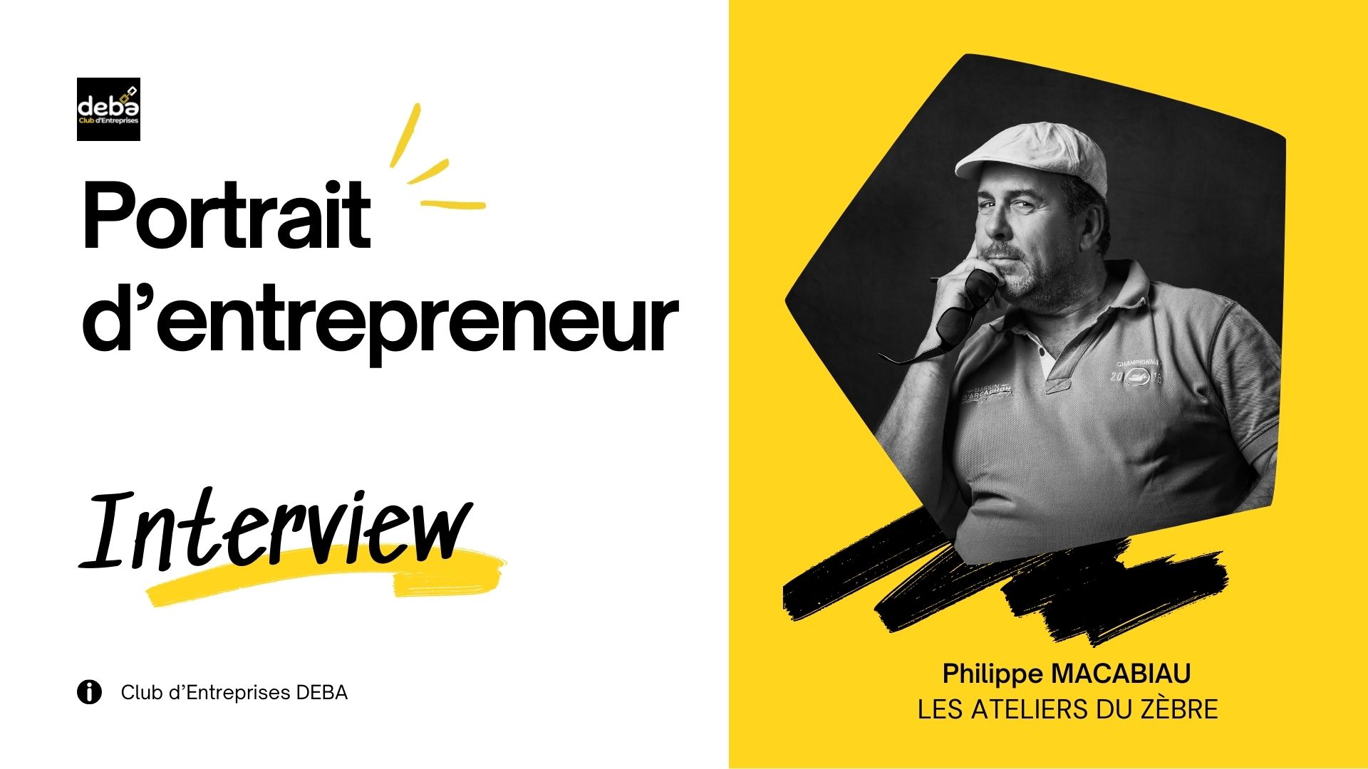 Portraits d'entrepreneur Philippe MACABIAU