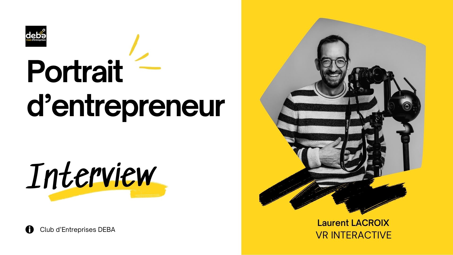 Portraits d'entrepreneur Laurent LACROIX