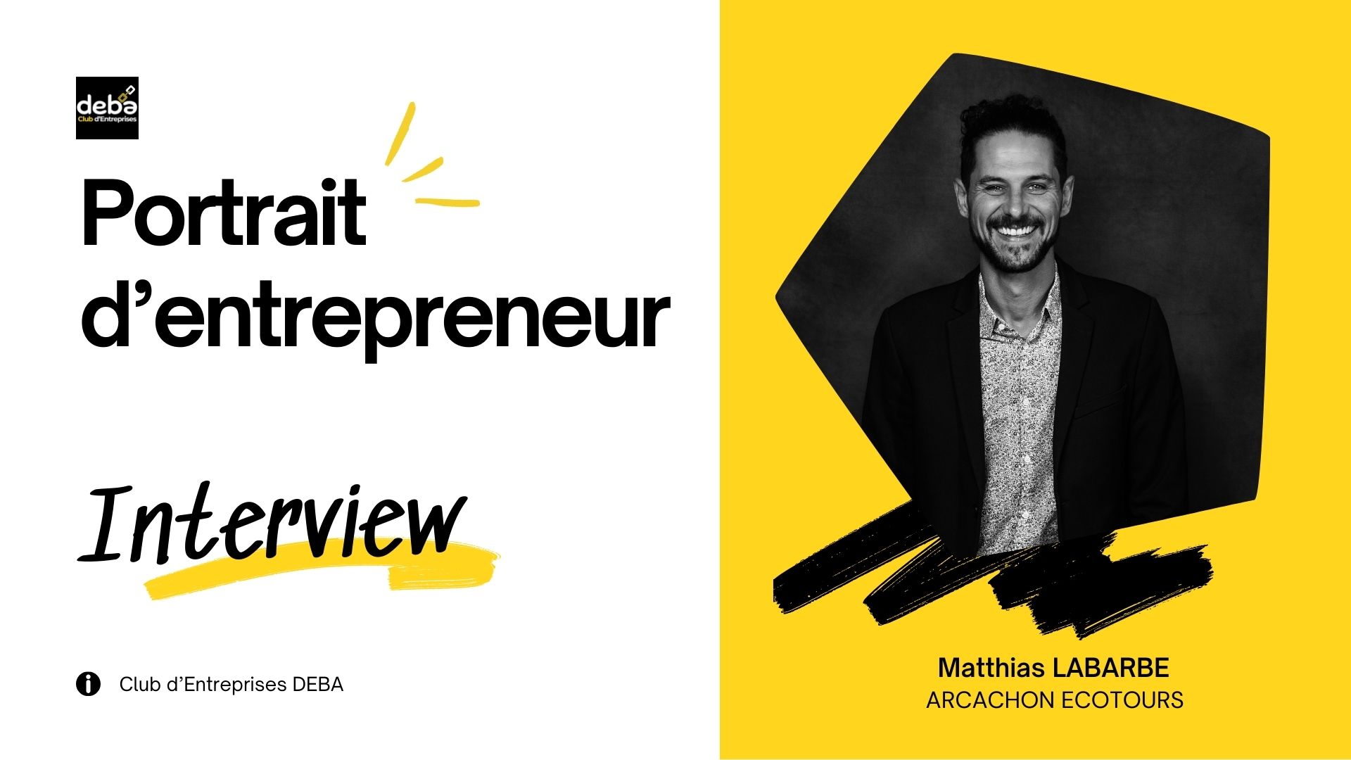Portraits d'entrepreneur Matthias LABARBE