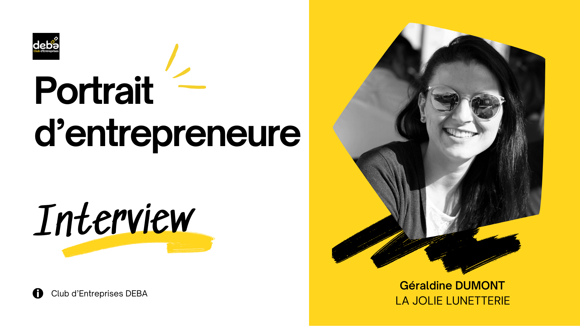 Portraits d'entrepreneur Géraldine DUMONT