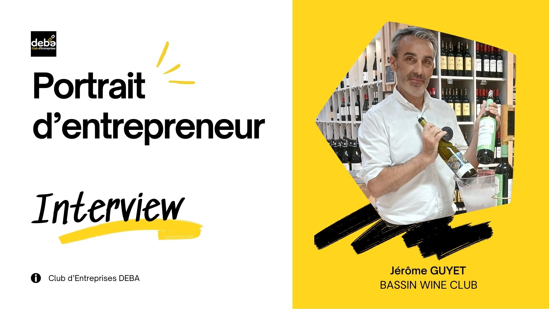 Portraits d'entrepreneur Jérôme GUYET